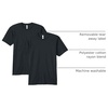 image:imageAmerican Apparel Mens TriBlend Track TShirt 2PackTriblack 2pack