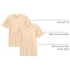 image:imageAmerican Apparel Mens TriBlend Track TShirt 2PackTricream 2pack