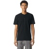 image:imageAmerican Apparel Unisex Adult CVC Henley TShirt Style G2004cvc 2PackBlack 2pack