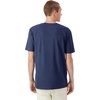 image:imageAmerican Apparel Unisex Adult CVC Henley TShirt Style G2004cvc 2PackHeather Indigo 2pack
