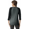 image:imageAmerican Apparel Unisex Adult CVC Raglan TShirt Style G2003cvc 2PackHeather CharcoalBlack 2pack
