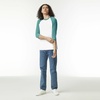 image:imageAmerican Apparel Unisex Adult CVC Raglan TShirt Style G2003cvc 2PackWhiteHeather Arctic 2pack