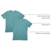 image:imageAmerican Apparel Unisex Adult CVC TShirt Style G2001cvc 2PackHeather Arctic 2pack