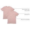image:imageAmerican Apparel Unisex Adult CVC TShirt Style G2001cvc 2PackHeather Blush 2pack