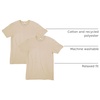 image:imageAmerican Apparel Unisex Adult CVC TShirt Style G2001cvc 2PackHeather Bone 2pack