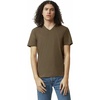 image:imageAmerican Apparel Unisex Adult CVC VNeck TShirt Style G2006cvc 2PackHeather Army 2pack
