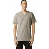 image:imageAmerican Apparel Unisex Adult CVC VNeck TShirt Style G2006cvc 2PackHeather Khaki 2pack
