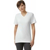 image:imageAmerican Apparel Unisex Adult CVC VNeck TShirt Style G2006cvc 2PackWhite 2pack
