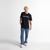 image:imageAmerican Apparel Unisex Adult Fine Jersey TShirt Style G2001 MultipackBlack  White Logo Center Print  1pack