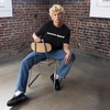image:imageAmerican Apparel Unisex Adult Fine Jersey TShirt Style G2001 MultipackBlack  White Logo Center Print  1pack