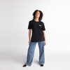 image:imageAmerican Apparel Unisex Adult Fine Jersey TShirt Style G2001 MultipackBlack  White Logo Left Print  1pack