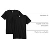 image:imageAmerican Apparel Unisex Adult Fine Jersey TShirt Style G2001 MultipackBlack 2pack
