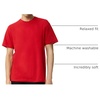 image:imageAmerican Apparel Unisex Adult Fine Jersey TShirt Style G2001 MultipackRed 2pack
