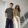 image:imageAmerican Apparel Unisex Adult Heavyweight Cotton TShirt Style G1301G1301gd MultipackFaded Black 2pack