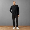 image:imageAmerican Apparel Unisex Adult Long Sleeve TShirt Style G1304 2PackBlack 2pack