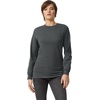 image:imageAmerican Apparel Unisex Adult Long Sleeve TShirt Style G1304 2PackHeather Charcoal 2pack