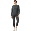 image:imageAmerican Apparel Unisex Adult Long Sleeve TShirt Style G1304 2PackHeather Charcoal 2pack