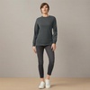 image:imageAmerican Apparel Unisex Adult Long Sleeve TShirt Style G1304 2PackHeather Charcoal 2pack