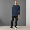 image:imageAmerican Apparel Unisex Adult Long Sleeve TShirt Style G1304 2PackTrue Navy 2pack