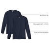 image:imageAmerican Apparel Unisex Adult Long Sleeve TShirt Style G1304 2PackTrue Navy 2pack