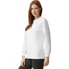 image:imageAmerican Apparel Unisex Adult Long Sleeve TShirt Style G1304 2PackWhite 2pack