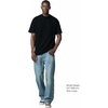 image:imageAmerican Apparel Unisex Adult Pique Mockneck TShirt Style G1pqBlack