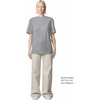 image:imageAmerican Apparel Unisex Adult Pique Mockneck TShirt Style G1pqHeather Grey