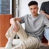 image:imageAmerican Apparel Unisex Adult Pique Mockneck TShirt Style G1pqHeather Grey