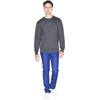 image:imageAmerican Apparel Unisex Adult Reflex Fleece Crewneck Sweatshirt Grf496aaDark Heather Grey