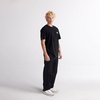 image:imageAmerican Apparel Unisex Adult Sueded TShirt Style G5389 MultipackSueded Black  White Logo Left Embroidered  1pack