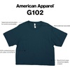 image:imageAmerican Apparel Womens Fine Jersey Boxy TShirt Style G102 2PackAsphalt 2pack