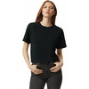 image:imageAmerican Apparel Womens Fine Jersey Boxy TShirt Style G102 2PackBlack 2pack