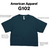 image:imageAmerican Apparel Womens Fine Jersey Boxy TShirt Style G102 2PackHeather Grey 2pack