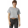 image:imageAmerican Apparel Womens Fine Jersey Boxy TShirt Style G102 2PackHeather Grey 2pack