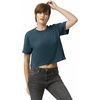 image:imageAmerican Apparel Womens Fine Jersey Boxy TShirt Style G102 2PackSea Blue 2pack