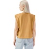 image:imageAmerican Apparel Womens Heavyweight Cotton Boxy Cropped Garment Dyed Muscle Style G307GD Muscle TShirt 2PackFaded Mustard 2pack