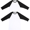 White/Black (2-pack)