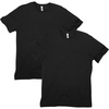 image:imageAmerican Apparel Unisex Adult CVC TShirt Style G2001cvc 2PackBlack 2pack