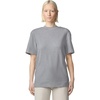 image:imageAmerican Apparel Unisex Adult Pique Mockneck TShirt Style G1pqHeather Grey