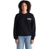 Black - White Logo Left (Embroidered  1-pack)