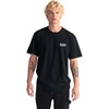 Sueded Black - White Logo Left (Embroidered  1-pack)
