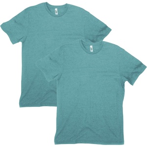 image:imageAmerican Apparel Unisex Adult CVC TShirt Style G2001cvc 2PackHeather Arctic 2pack