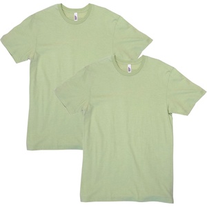 image:imageAmerican Apparel Unisex Adult CVC TShirt Style G2001cvc 2PackHeather Cucumber 2pack