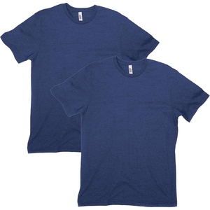 image:imageAmerican Apparel Unisex Adult CVC TShirt Style G2001cvc 2PackHeather Indigo 2pack