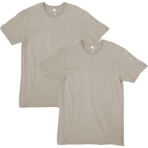 image:imageAmerican Apparel Unisex Adult CVC TShirt Style G2001cvc 2PackHeather Khaki 2pack