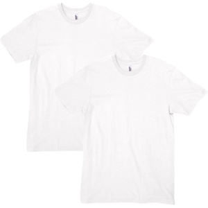 image:imageAmerican Apparel Unisex Adult CVC TShirt Style G2001cvc 2PackWhite 2pack