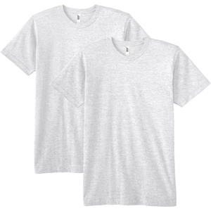 image:imageAmerican Apparel Unisex Adult Fine Jersey TShirt Style G2001 MultipackAsh Grey 2pack