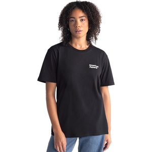 image:imageAmerican Apparel Unisex Adult Fine Jersey TShirt Style G2001 MultipackBlack  White Logo Left Print  1pack