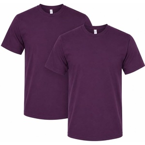 image:imageAmerican Apparel Unisex Adult Fine Jersey TShirt Style G2001 MultipackEggplant 2pack