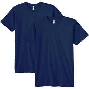 image:imageAmerican Apparel Unisex Adult Fine Jersey TShirt Style G2001 MultipackNavy 2pack